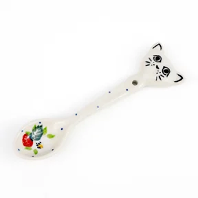 Łyżeczka kotek H19, 13,8 cm <br> 2709 Truskawki